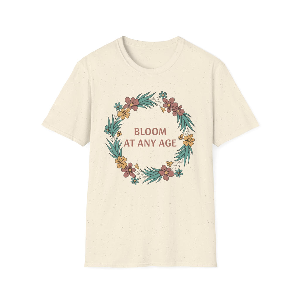 Bloom At Any Age Floral T-Shirt