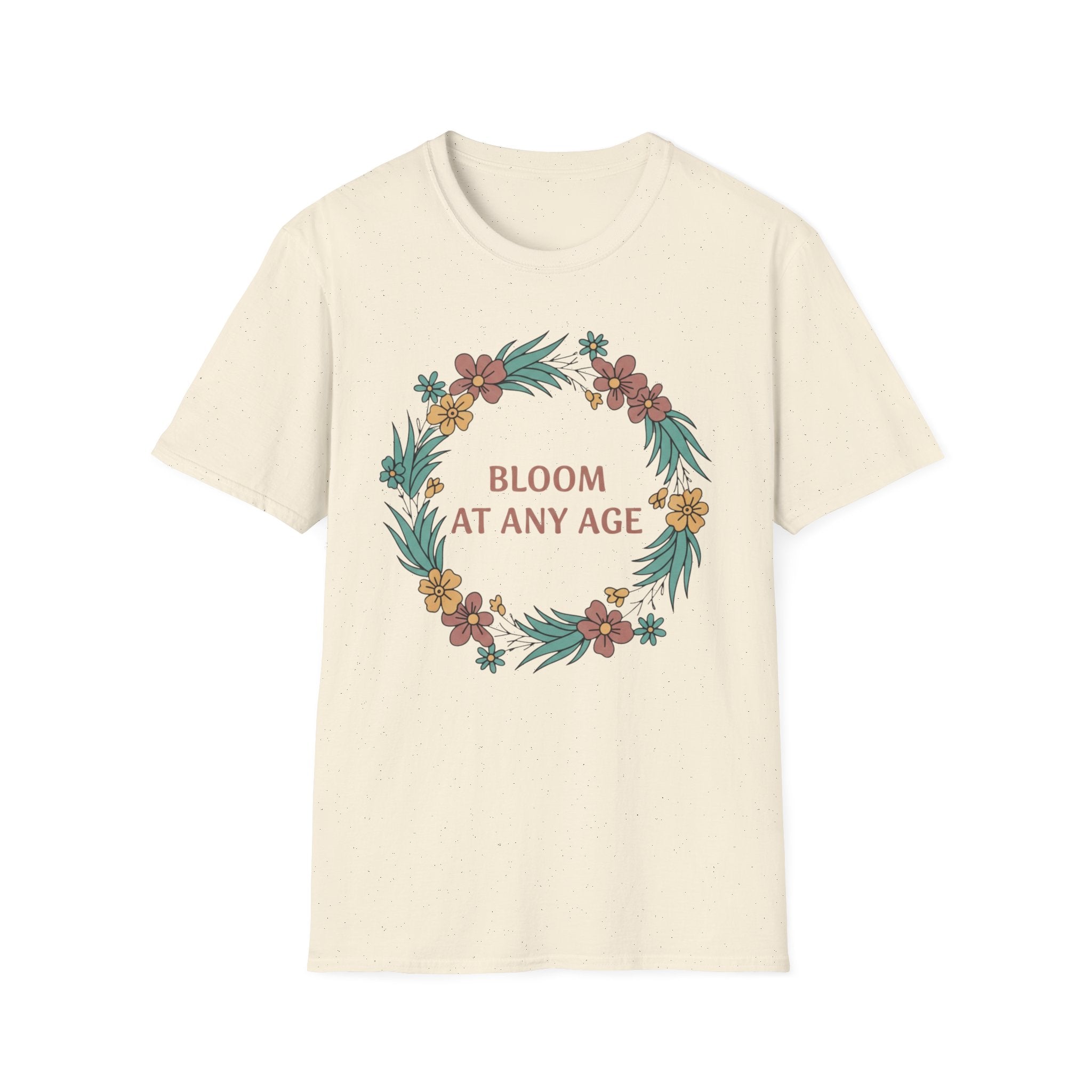 Bloom At Any Age Floral T-Shirt