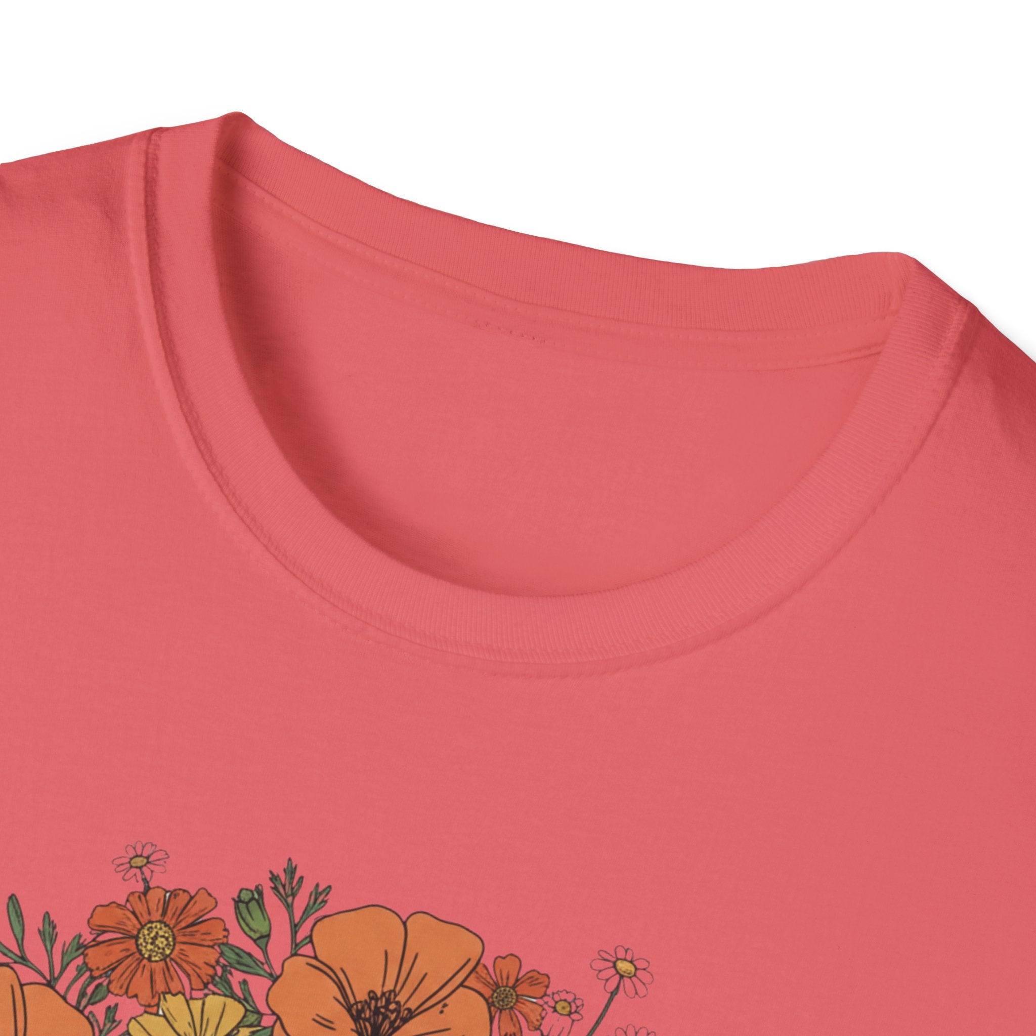 Still Growing Still Glowing Floral T-Shirt