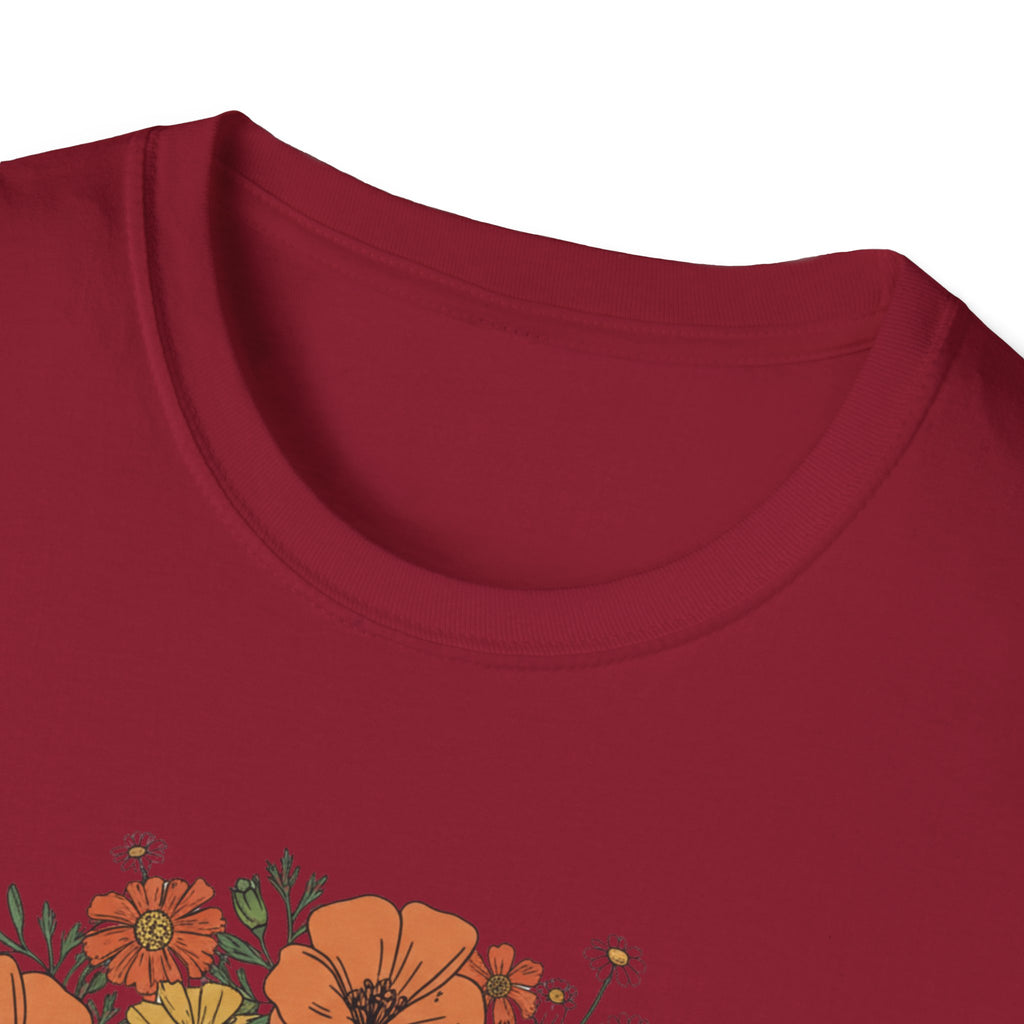 Still Growing Still Glowing Floral T-Shirt