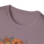 Still Growing Still Glowing Floral T-Shirt