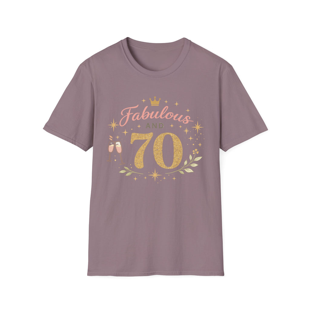 Fabulous and 70 Birthday T-Shirt