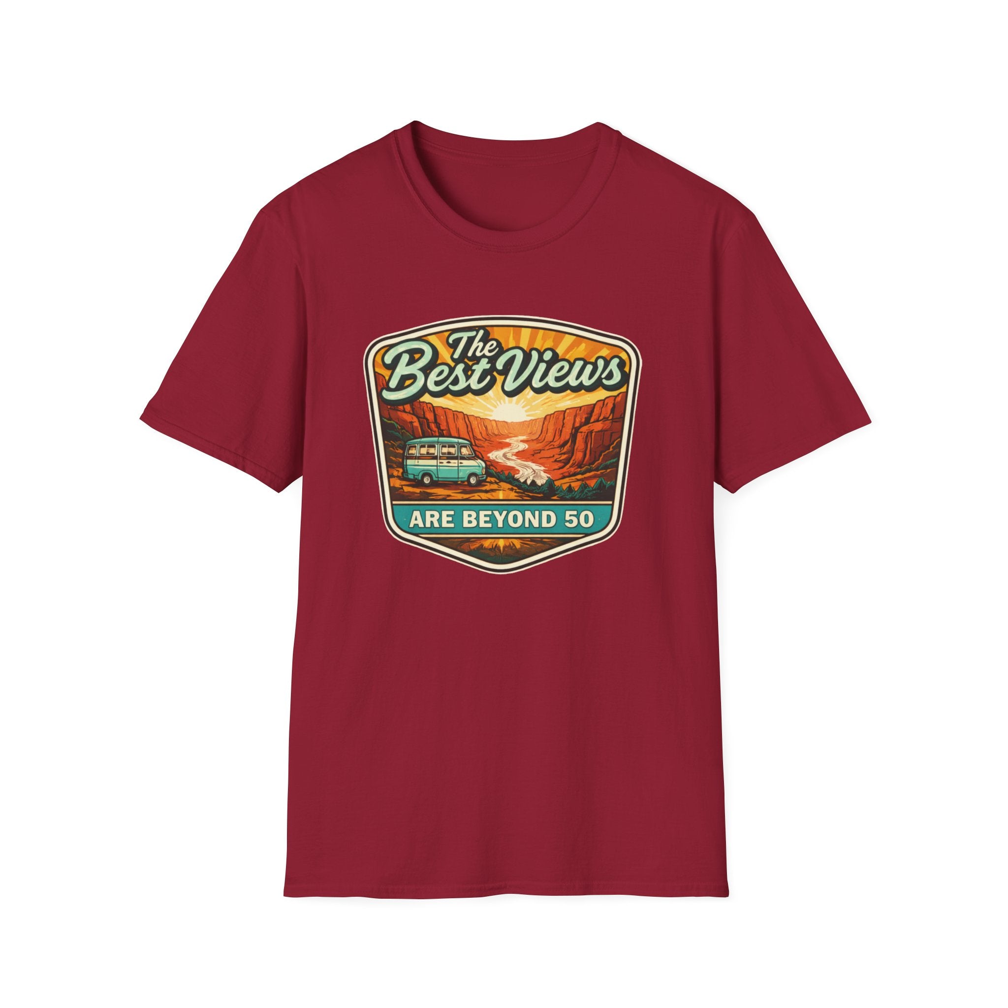 The Best Views Are Beyond 50 T-Shirt