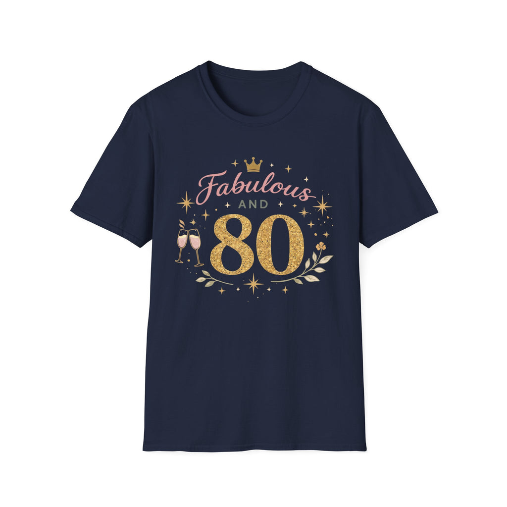 Fabulous and 80 Birthday T-Shirt
