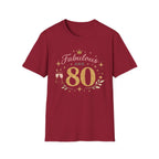 Fabulous and 80 Birthday T-Shirt