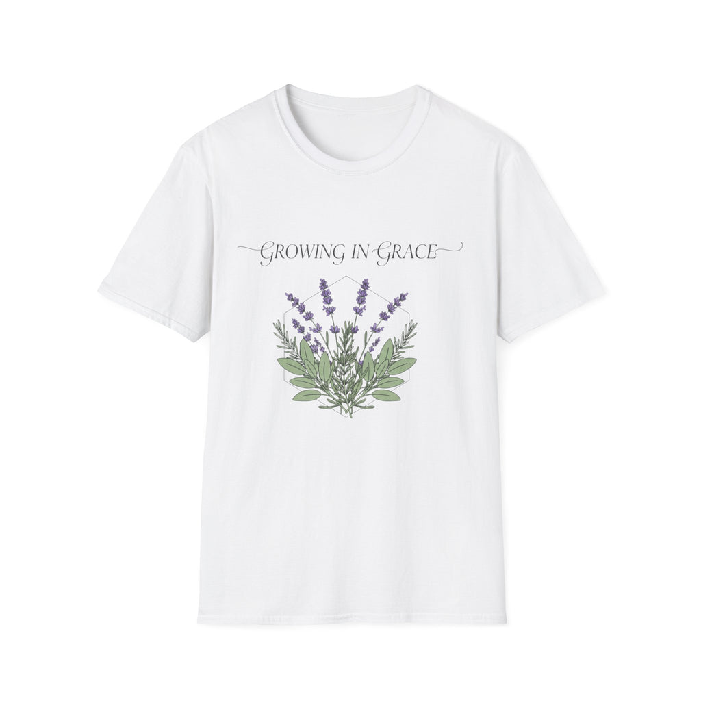 Growing in Grace Floral T-Shirt