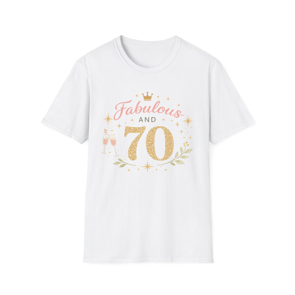 Fabulous and 70 Birthday T-Shirt