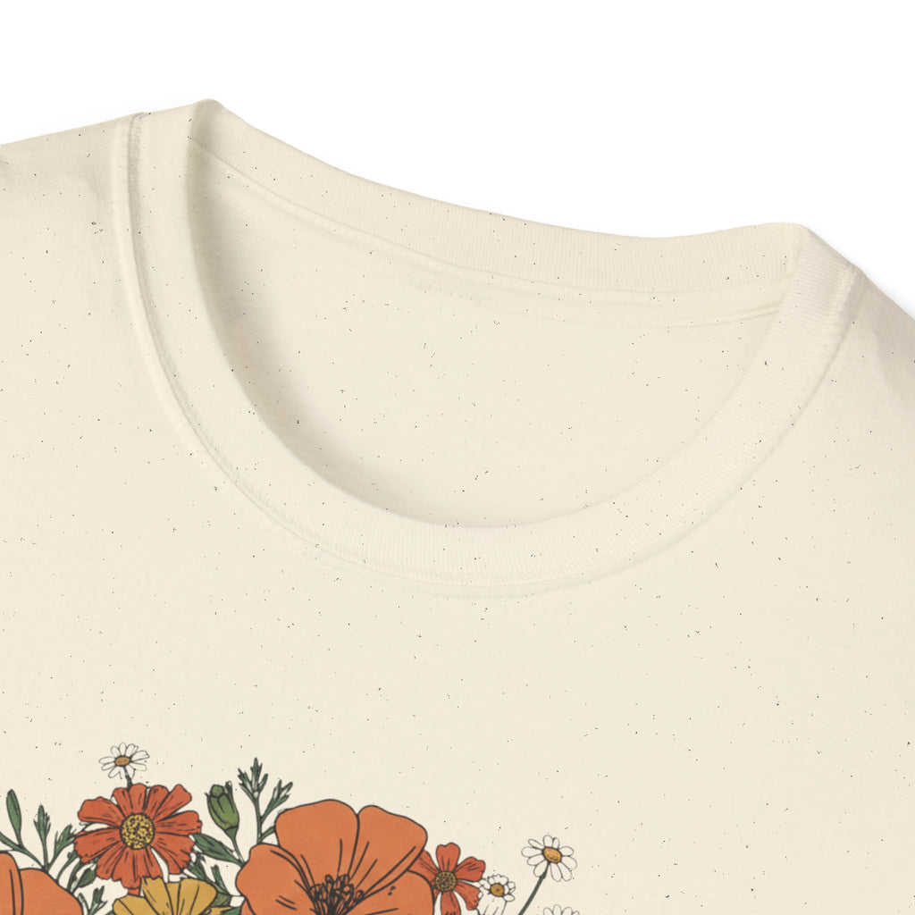Still Growing Still Glowing Floral T-Shirt