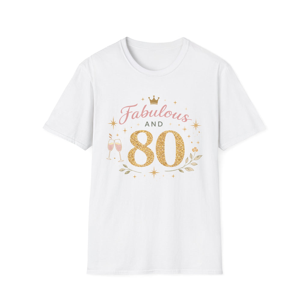 Fabulous and 80 Birthday T-Shirt