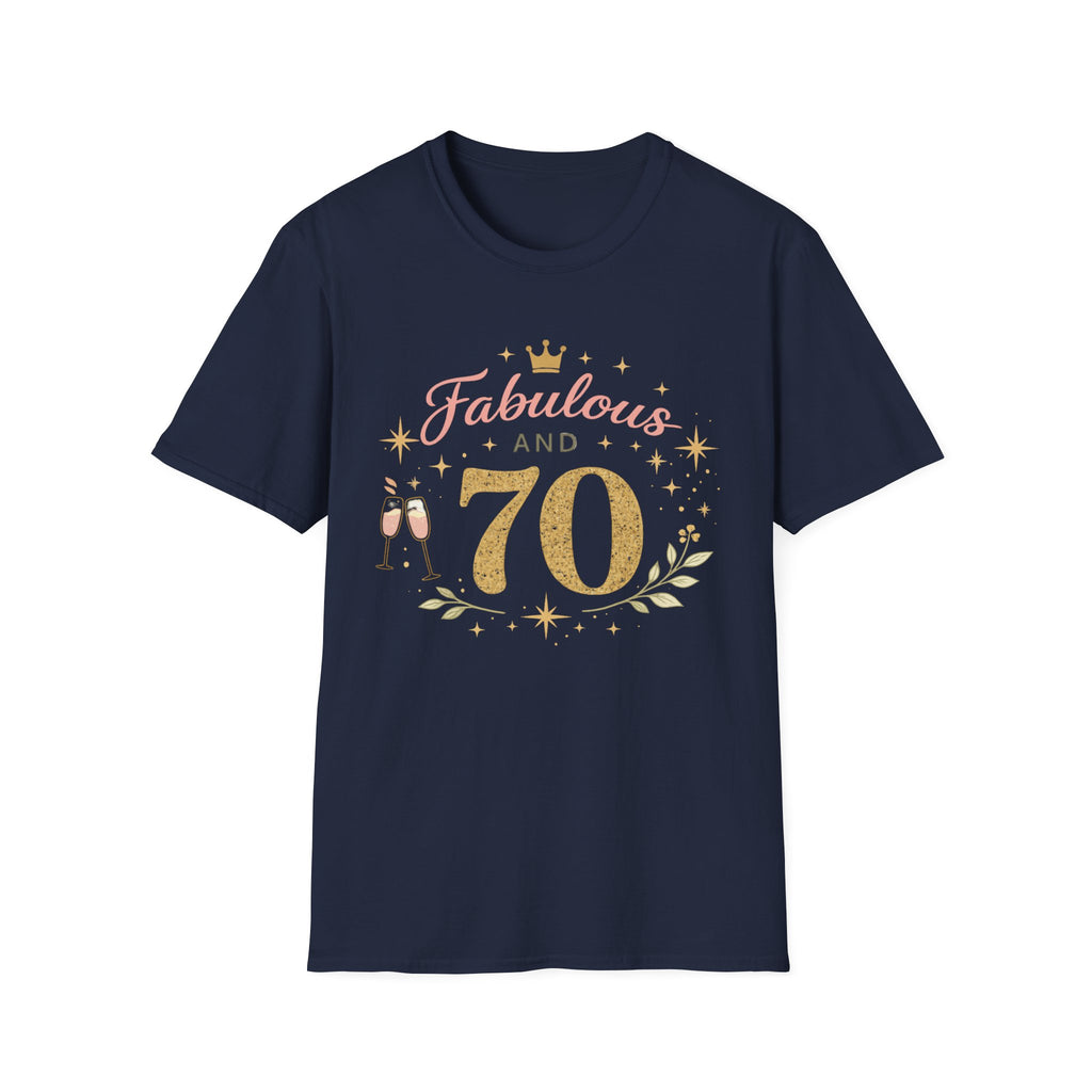 Fabulous and 70 Birthday T-Shirt