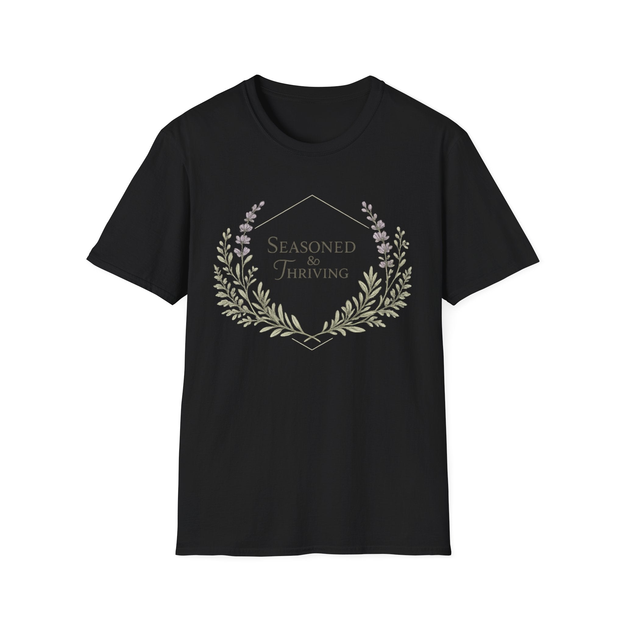 Seasoned & Thriving Floral T‑Shirt
