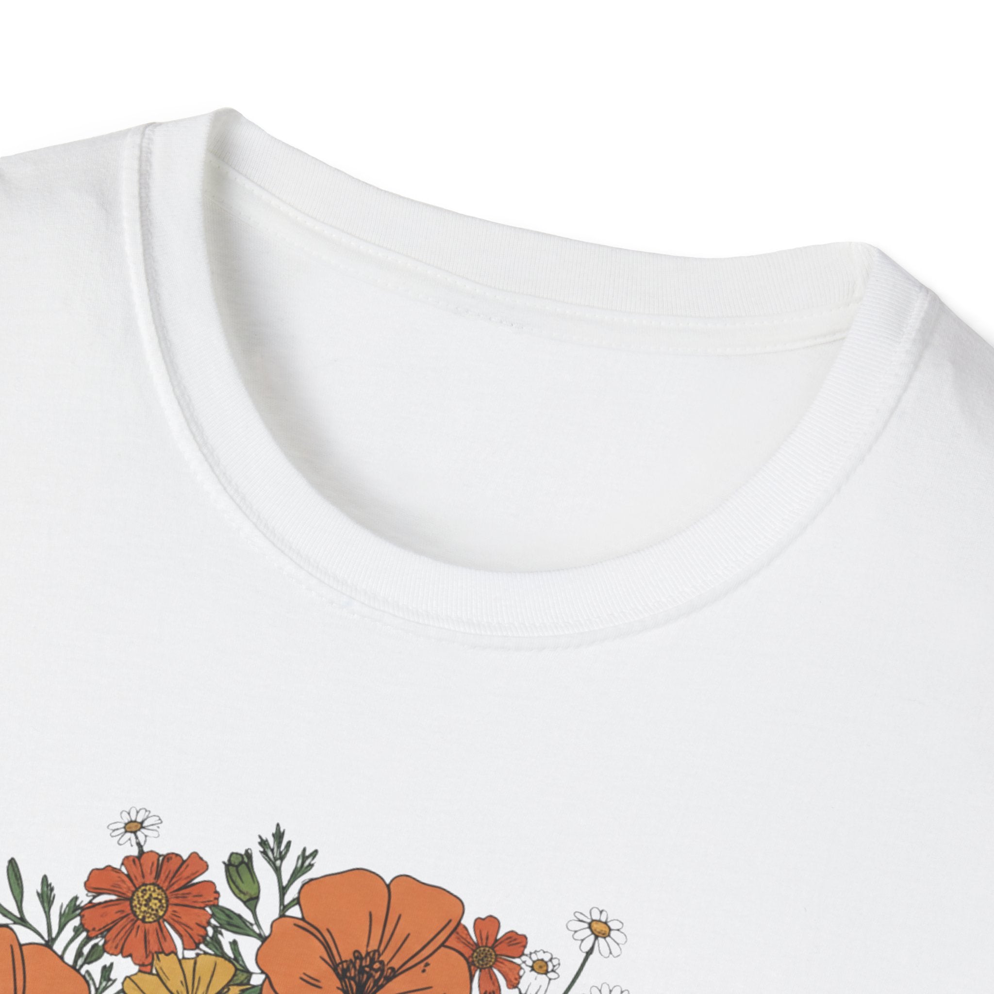 Still Growing Still Glowing Floral T-Shirt