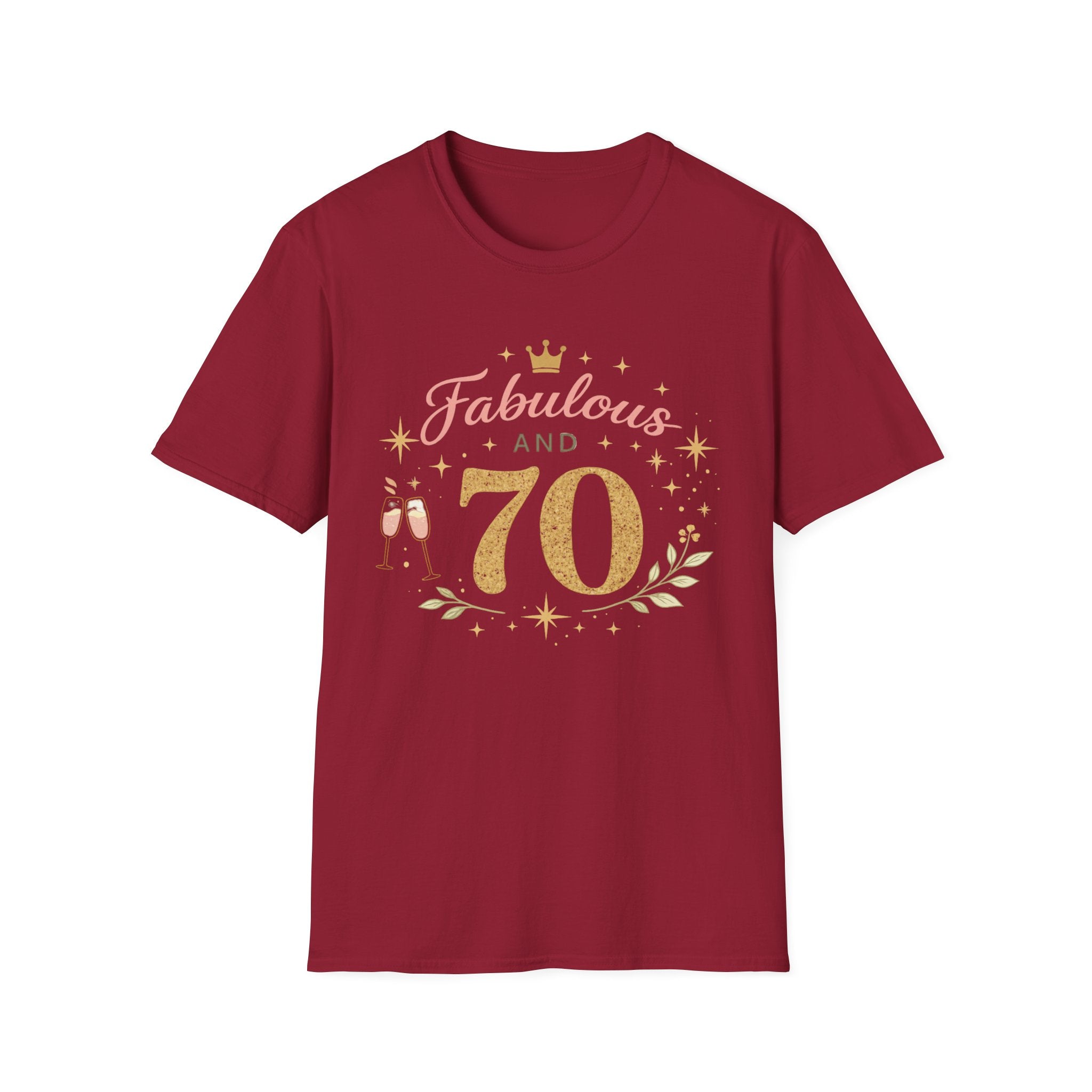 Fabulous and 70 Birthday T-Shirt