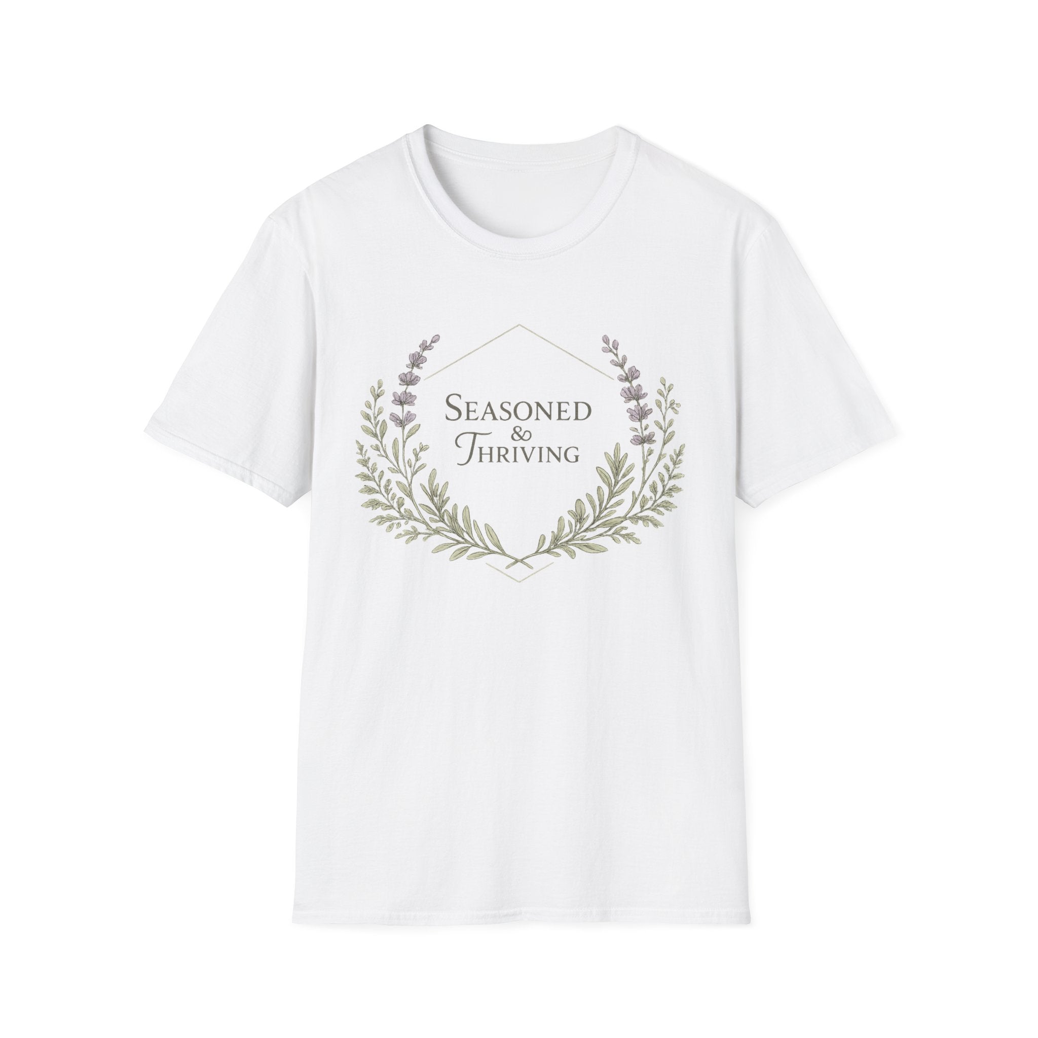 Seasoned & Thriving Floral T‑Shirt
