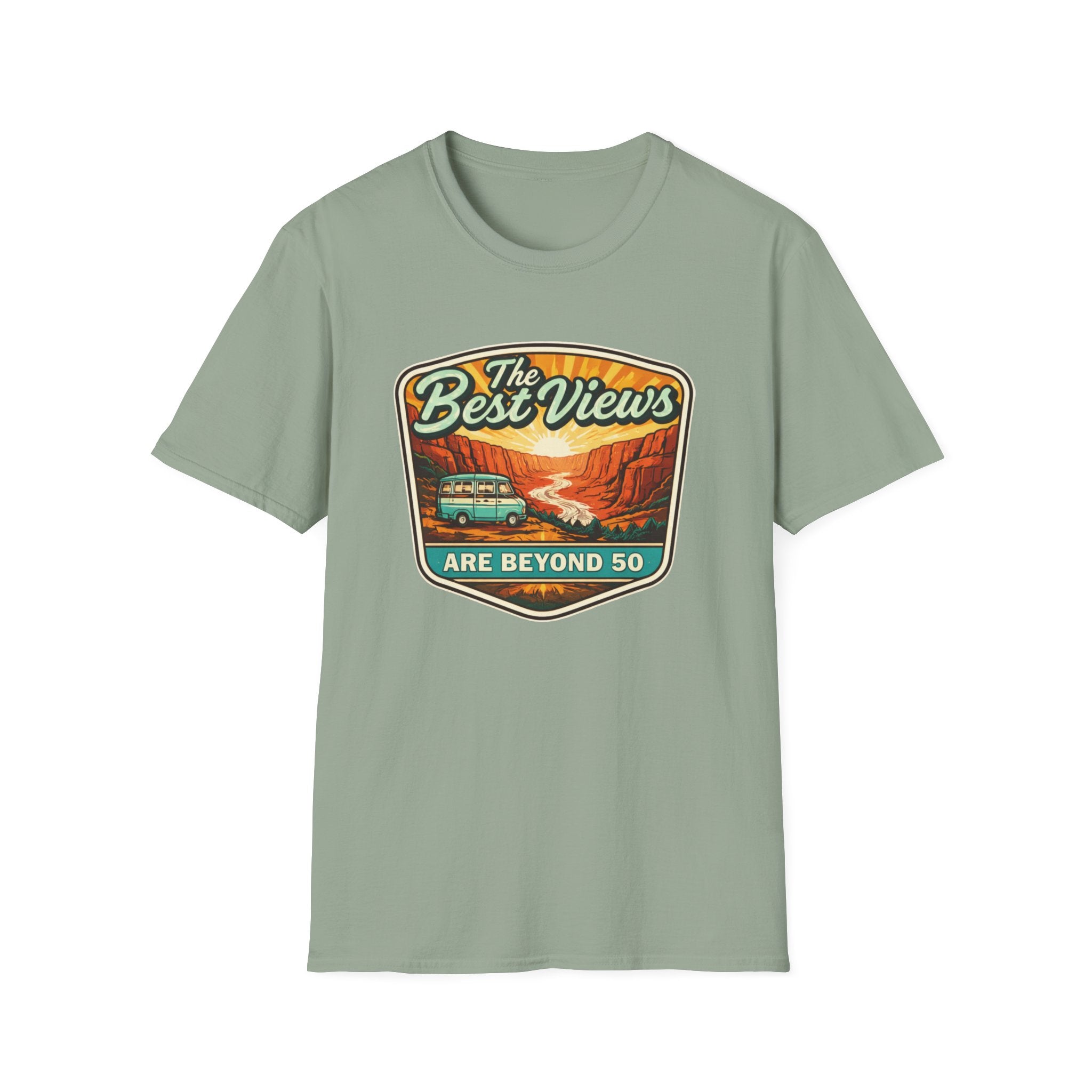 The Best Views Are Beyond 50 T-Shirt